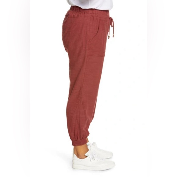 Wit & Wisdom Textured High Waist Joggers Apple Butter - Picture 4 of 6
